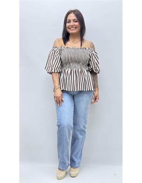 TOP ANAIS MARRON