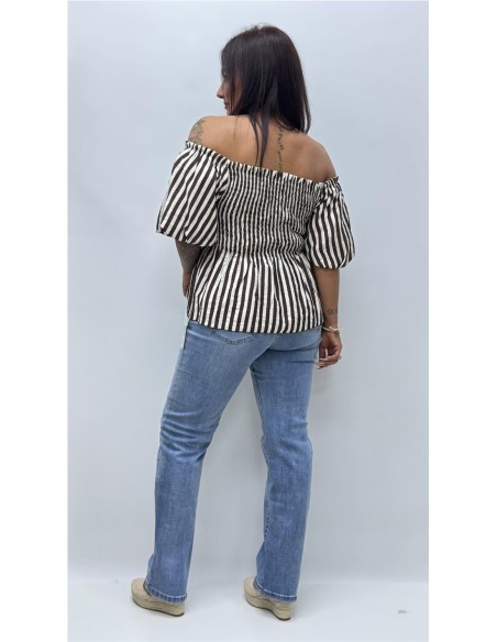 TOP ANAIS MARRON