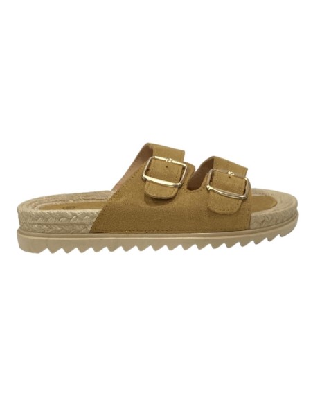 PLAYERA DOS HEBILLAS CAMEL