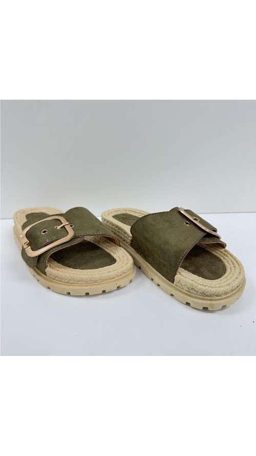 PLAYERA HEBILLA VERDE