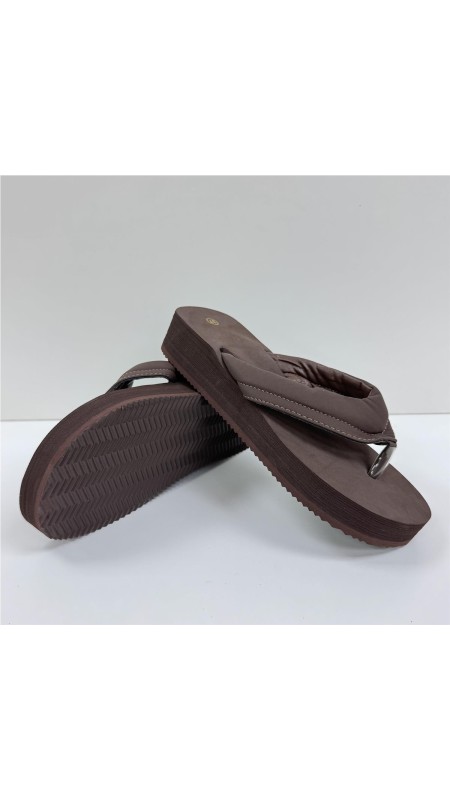PLAYERA DEDO MARRON