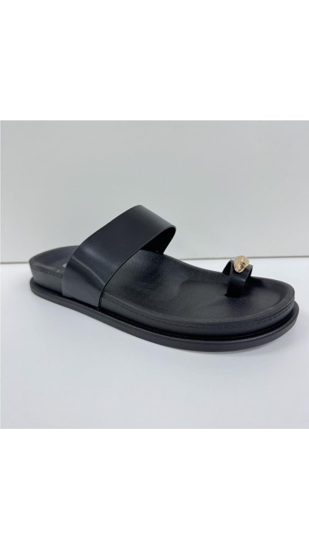 SANDALIA PLAYERA NEGRO