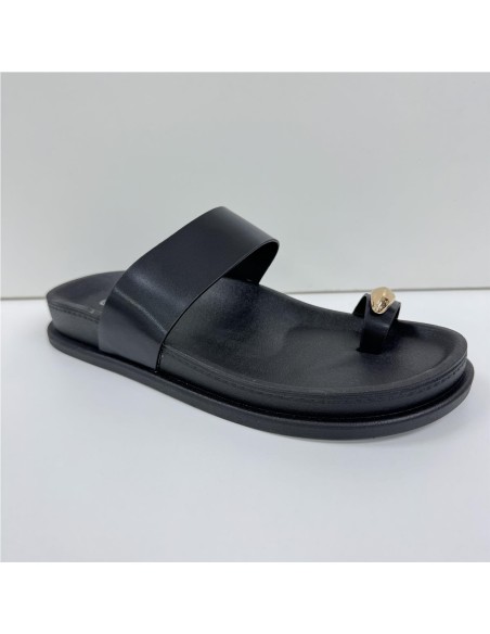 SANDALIA PLAYERA NEGRO