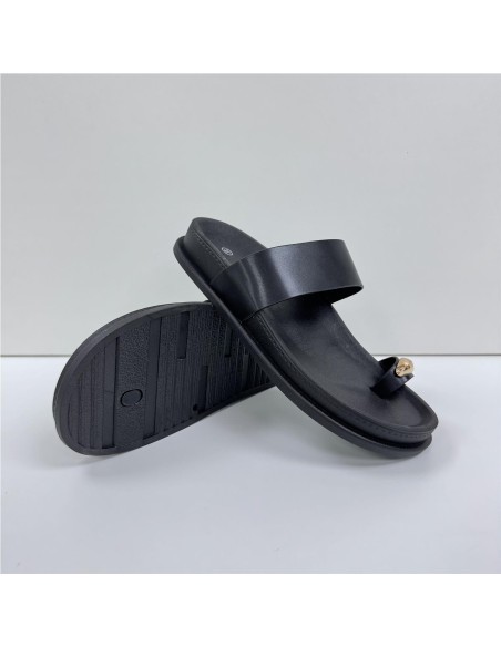 SANDALIA PLAYERA NEGRO