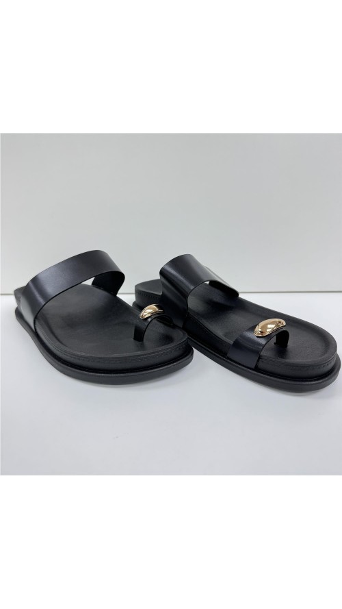 SANDALIA PLAYERA NEGRO