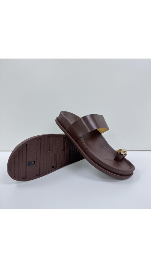 SANDALIA PLAYERA MARRON