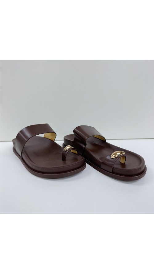 SANDALIA PLAYERA MARRON