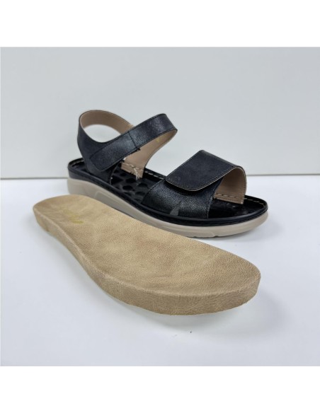 SANDALIA PLANTILLA QUITABLE NEGRO