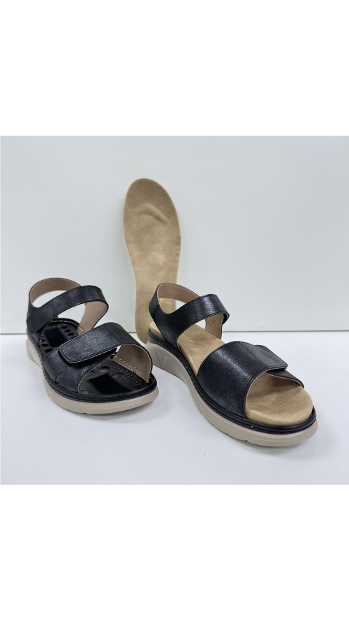 SANDALIA PLANTILLA QUITABLE NEGRO