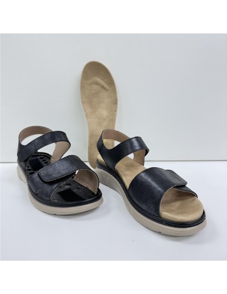 SANDALIA PLANTILLA QUITABLE NEGRO