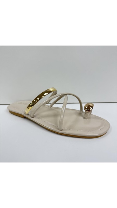 SANDALIA METER ADORNO COLOR BEIG