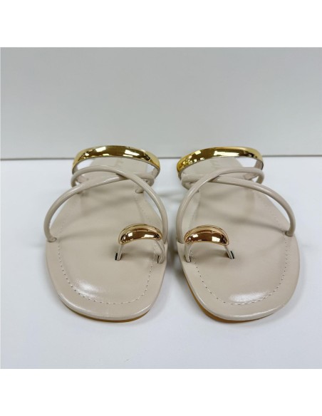 SANDALIA METER ADORNO COLOR BEIG