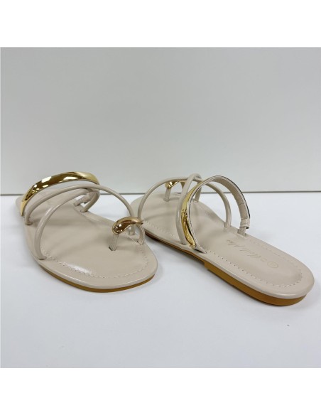 SANDALIA METER ADORNO COLOR BEIG