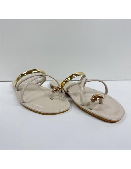 SANDALIA METER ADORNO COLOR BEIG