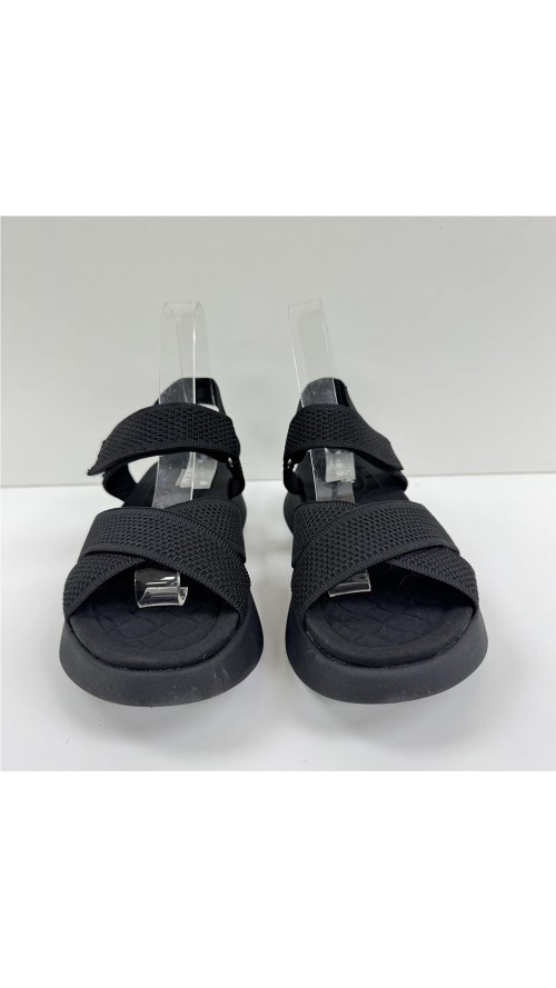 SANDALIA CRUZADA BIO NEGRO