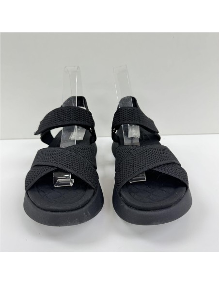 SANDALIA CRUZADA BIO NEGRO