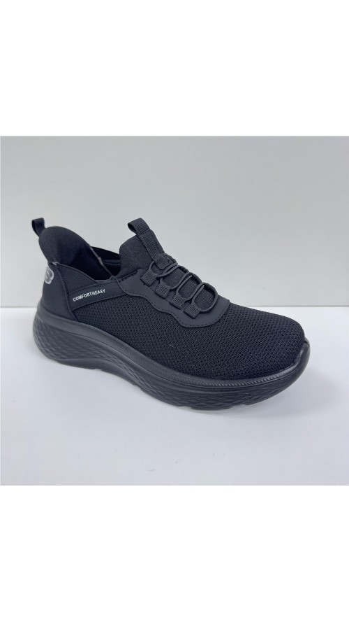 DEPORTIVA LONA PISO CONFORT NEGRO