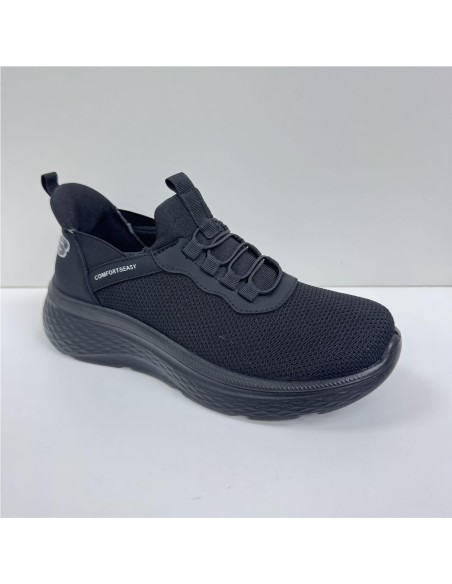 DEPORTIVA LONA PISO CONFORT NEGRO