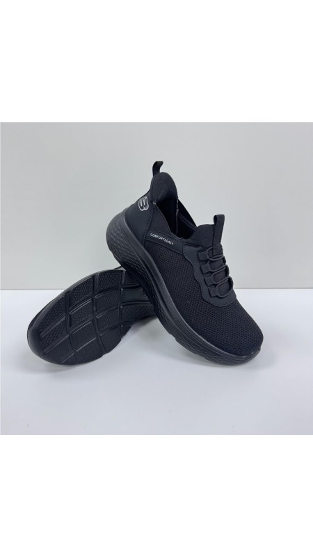 DEPORTIVA LONA PISO CONFORT NEGRO 2