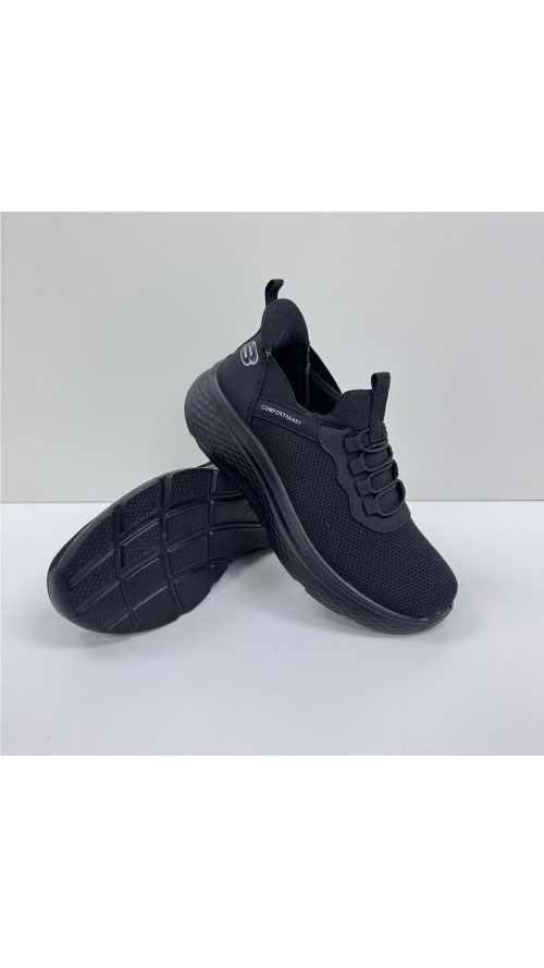 DEPORTIVA LONA PISO CONFORT NEGRO