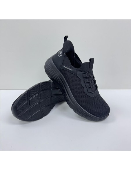 DEPORTIVA LONA PISO CONFORT NEGRO