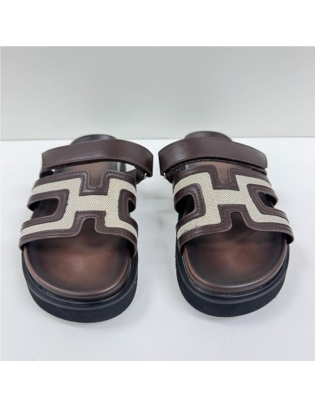 SANDALIA HERMES MARRON