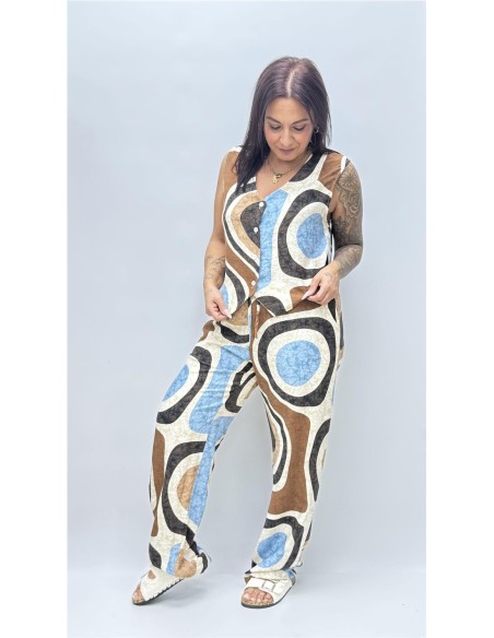 CONJUNTO PERU MARRON