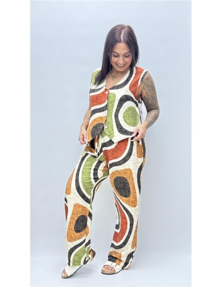 CONJUNTO PERU TEJA