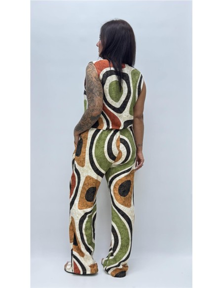 CONJUNTO PERU TEJA