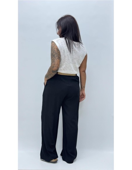 PANTALON TAURO NEGRO