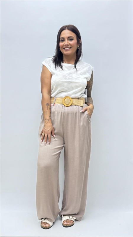 PANTALON TAURO TAUPE