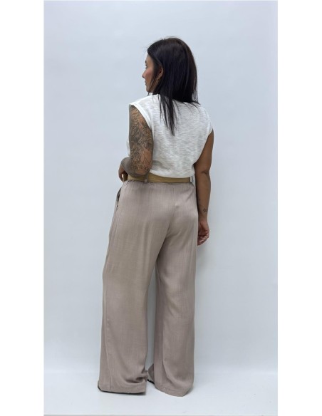 PANTALON TAURO TAUPE