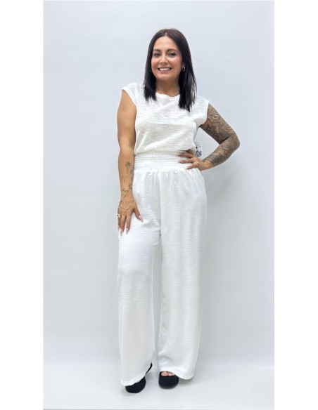PANTALON PISCIS BLANCO