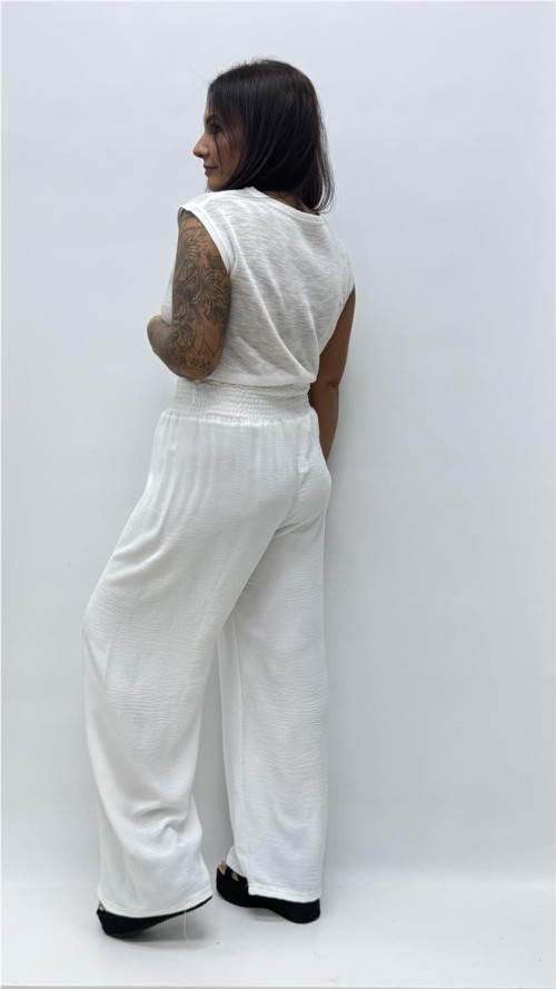 PANTALON PISCIS BLANCO