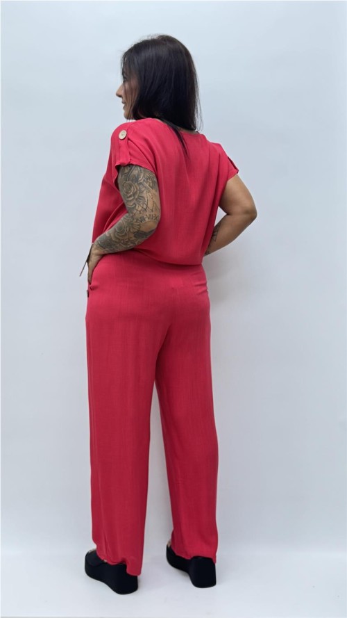 PANTALON ARIEL ROJO
