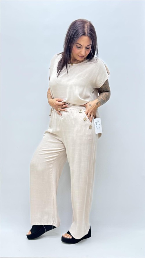 PANTALON ARIEL BEIG
