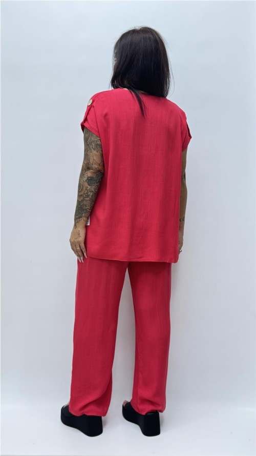 CAMISA ARIEL ROJO