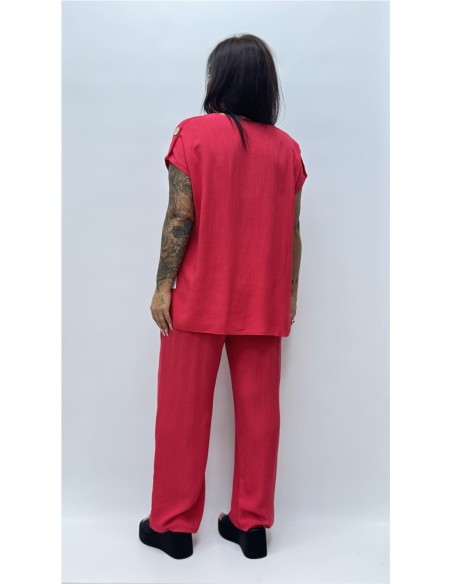 CAMISA ARIEL ROJO