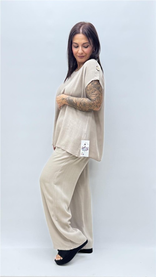 CAMISA ARIEL CAMEL
