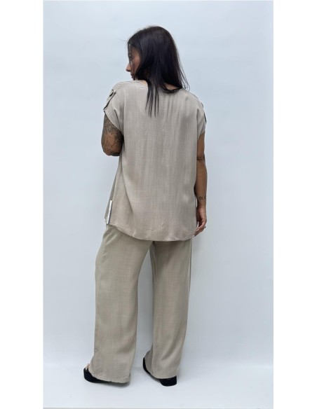 CAMISA ARIEL CAMEL