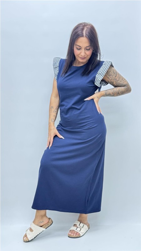 VESTIDO VEJER MARINO 2
