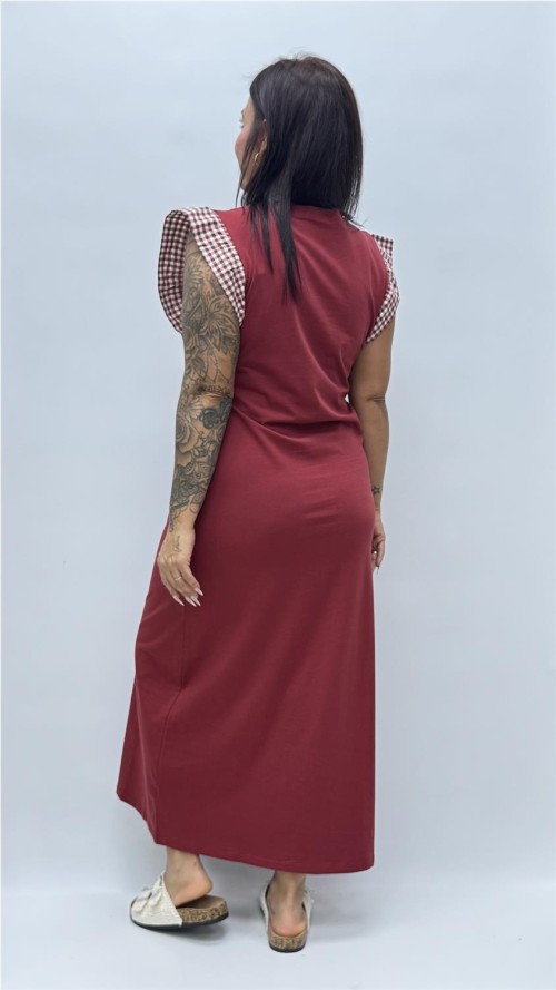 VESTIDO VEJER TEJA