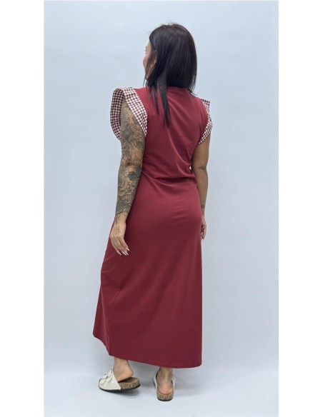 VESTIDO VEJER TEJA