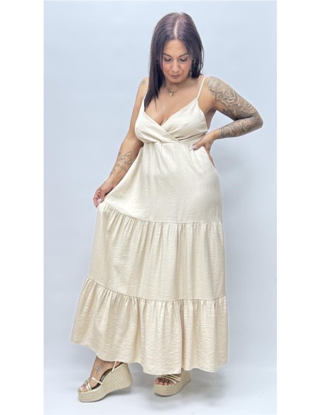 VESTIDO CLARA BEIG