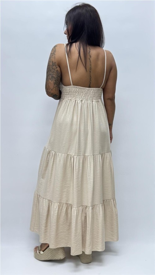 VESTIDO CLARA BEIG
