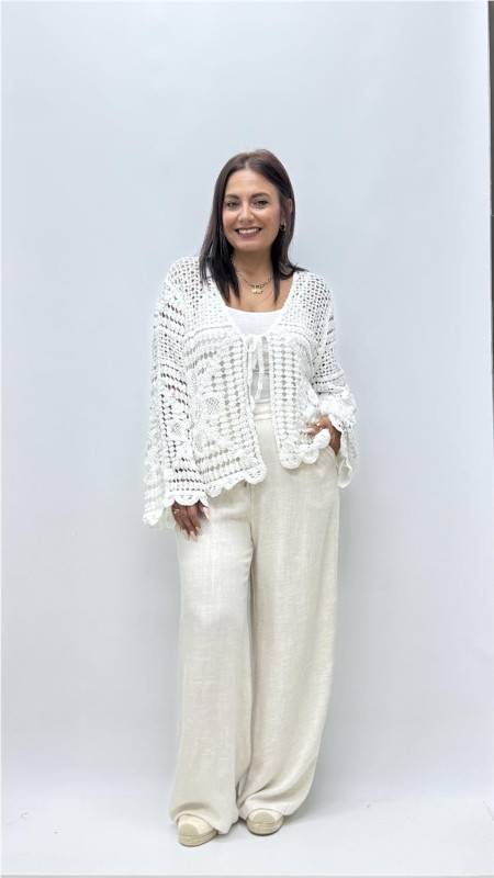 CHALEQUILLO FILIPINA BLANCO