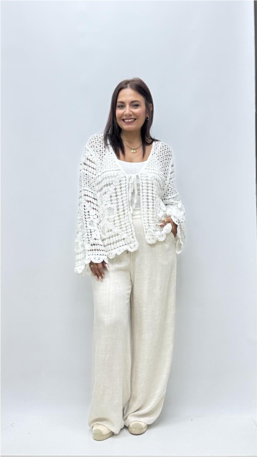 CHALEQUILLO FILIPINA BLANCO