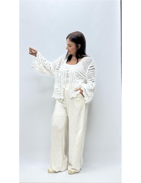 CHALEQUILLO FILIPINA BLANCO