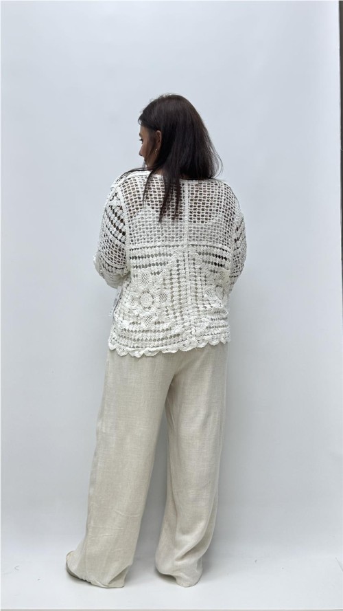 CHALEQUILLO FILIPINA BLANCO