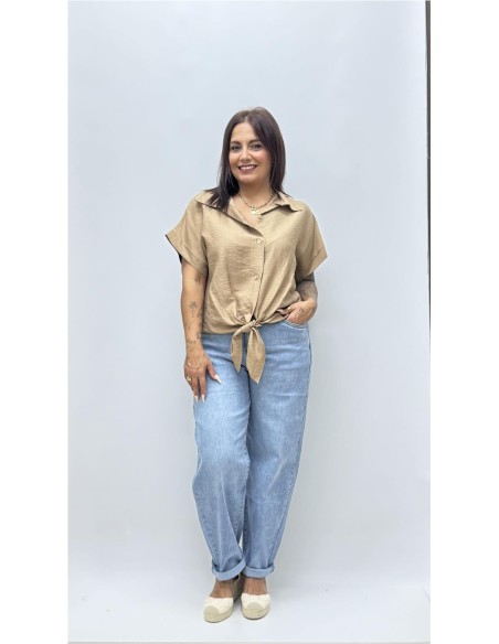 CAMISA TOKIO CAMEL